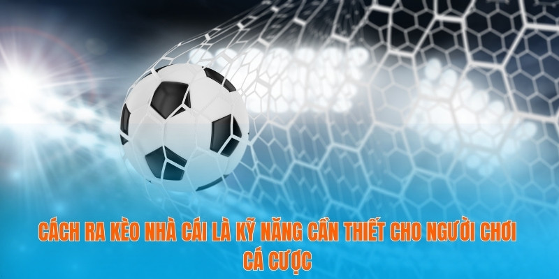 Cách ra kèo nhà cái là kỹ năng cần thiết cho người chơi cá cược