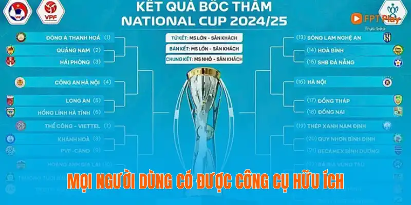 Mọi người dùng có được công cụ hữu ích
