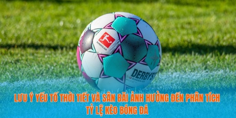 Lưu ý yếu tố thời tiết và sân bãi ảnh hưởng đến phân tích tỷ lệ kèo bóng đá