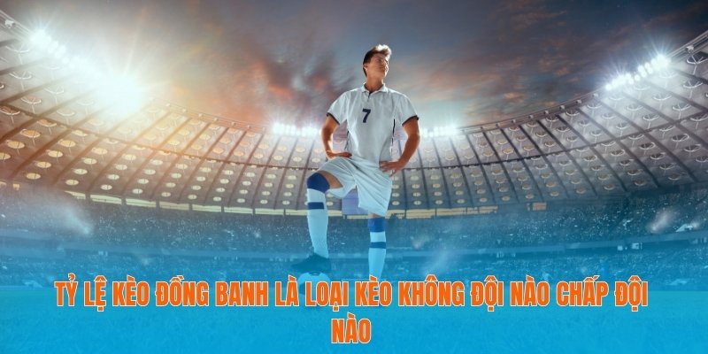 Tỷ lệ kèo đồng banh là loại kèo không đội nào chấp đội nào